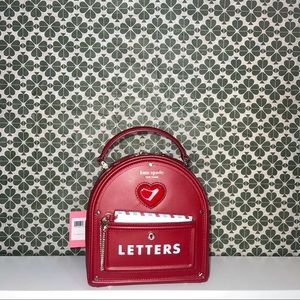 Kate Spade yours truly letters bag NWT